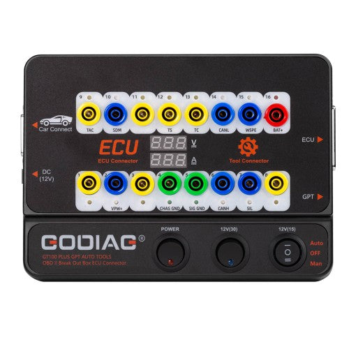 GODIAG GT100 PLUS GPT ENET DOIP 24V-12V AUTO TOOLS OBD II Break Out Box ECU Connector 1 GODIAG GT100 PLUS GPT ENET DOIP 24V-12V AUTO TOOLS OBD II Break Out Box ECU Connector - immagine 1