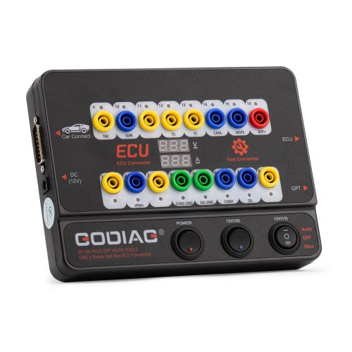GODIAG GT100 PLUS GPT ENET DOIP 24V-12V AUTO TOOLS OBD II Break Out Box ECU Connector - immagine 5
