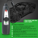 DUOYI DY26A Ultrasonic Leak Detector Car Window Sealing Flaw Gas Vaccum Pressure Locator Sound Light Alarm - Imagem 2