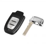 Car Remote Key Replacement for A-udi A4L Q5 3 Buttons 10pcs/set - Imagen 5