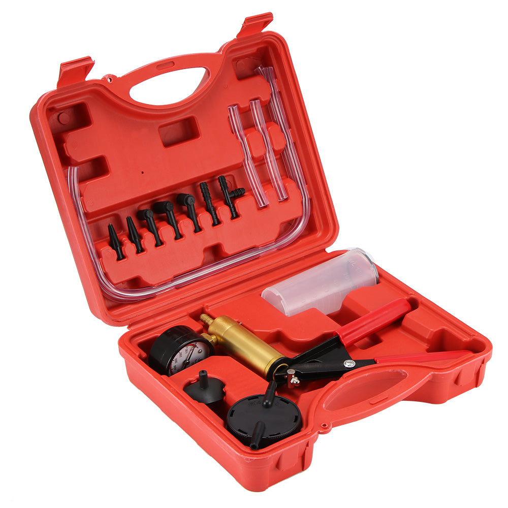 Hand Held Manual Vacuum Pump Tester Set Brake Bleeder Kit for Automotive Repair Shop 1 Hand Held Manual Vacuum Pump Tester Set Brake Bleeder Kit for Automotive Repair Shop - Imagen 1