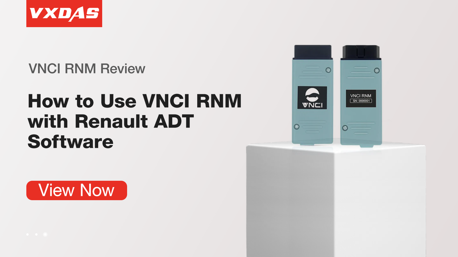 How to Use VNCI RNM with Renault ADT Software - admin