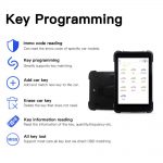 Humzor NexzPad With Bluetooth/WiFi Full System OBD2 8-inch Tablet Car Diagnostic Tool Key Programmer OBDII Car Repair Tool – Bild 3