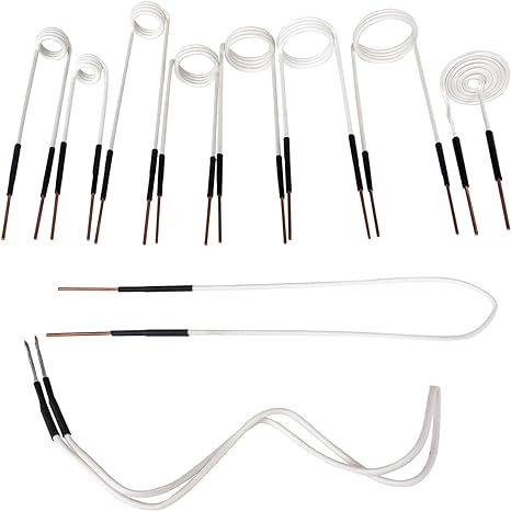 Induction Heater Coil Kit 10Pcs Induction Heater Preformed Coil for Magnetic Induction Heater 1 Induction Heater Coil Kit 10Pcs Induction Heater Preformed Coil for Magnetic Induction Heater - immagine 1