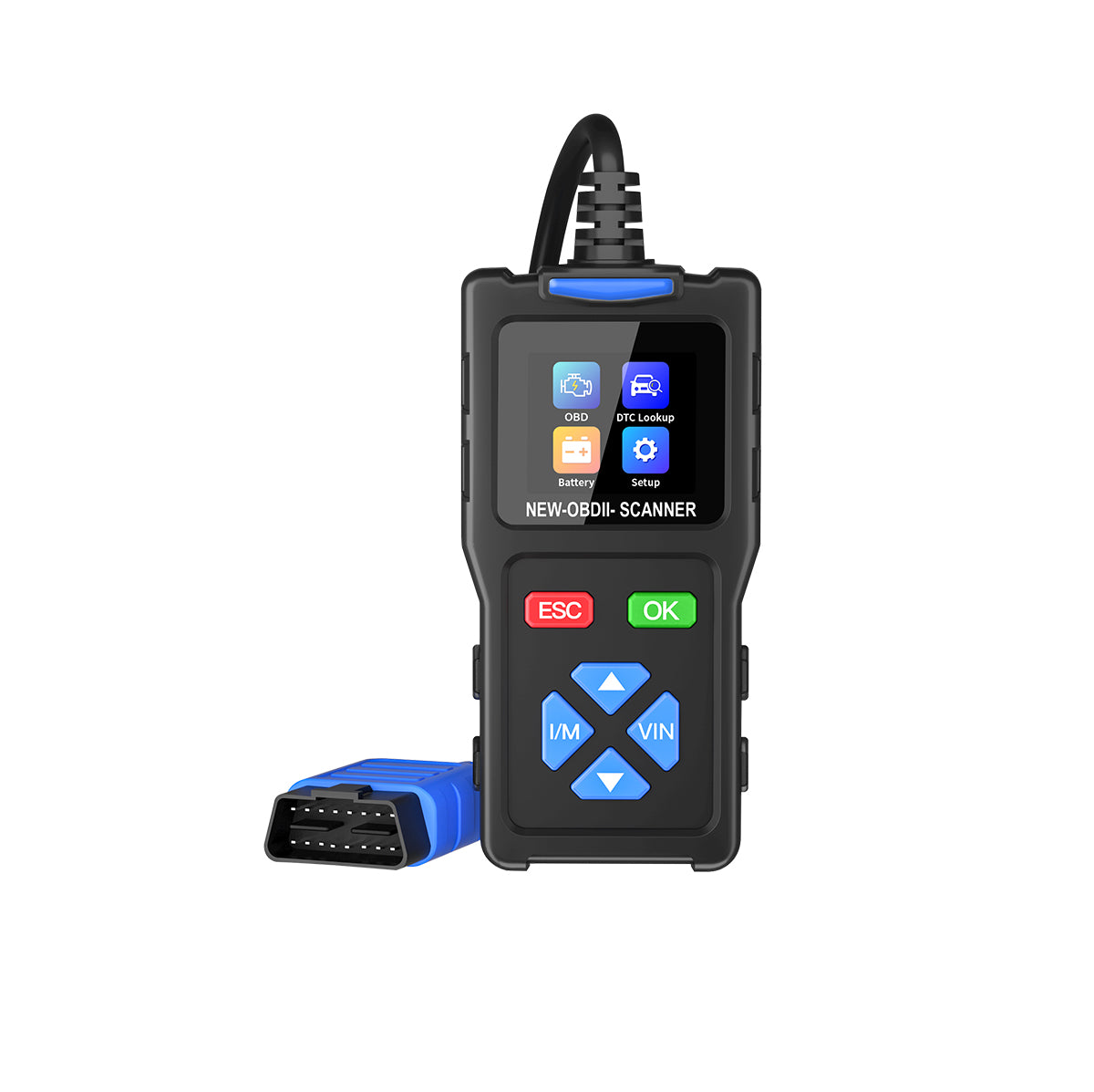 Jdiag T100 OBD2 Car Engine Scanner for All Cars Supports reading and clearing fault codes 1 Jdiag T100 OBD2 Car Engine Scanner for All Cars Supports reading and clearing fault codes - Imagem 1