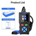 Jdiag T100 OBD2 Car Engine Scanner for All Cars Supports reading and clearing fault codes - Imagem 2