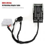 OEM K-010 Key 46 Matching Adapter Cable for B-MW Motorcycle Ignition Programming Cables - Imagem 2