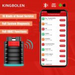 ⁦KINGBOLEN EDIAG Full System OBD2 Diagnostic Tool with All Brands License Free Update for One Year⁩ - الصورة ⁦8⁩