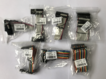 Ktag Cables Full Set Red PCB Ktag EU Online Version Full Connectors