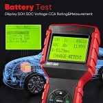 LAUNCH BST-500 Car Battery Tester Cranking and Charging System with Printer Test 6V 12V 24V Load Tester 100-2000 CCA - Imagen 2