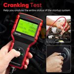 LAUNCH BST-500 Car Battery Tester Cranking and Charging System with Printer Test 6V 12V 24V Load Tester 100-2000 CCA - Imagen 3