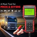 LAUNCH BST-500 Car Battery Tester Cranking and Charging System with Printer Test 6V 12V 24V Load Tester 100-2000 CCA - Imagen 5