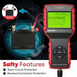 LAUNCH BST-500 Car Battery Tester Cranking and Charging System with Printer Test 6V 12V 24V Load Tester 100-2000 CCA - Imagen 7