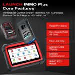 LAUNCH X431 IMMO PLUS Key Programmer IMMO Clone Diagnostics 3-in-1 Supports ECU Coding and 39 Special Functions – Image 10
