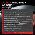 LAUNCH X431 IMMO PLUS Key Programmer IMMO Clone Diagnostics 3-in-1 Supports ECU Coding and 39 Special Functions – Image 11