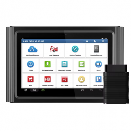 LAUNCH X431 PAD3 Ⅲ 2.0 10inch Diagnostic Tool Supports Online ECU Programming Coding