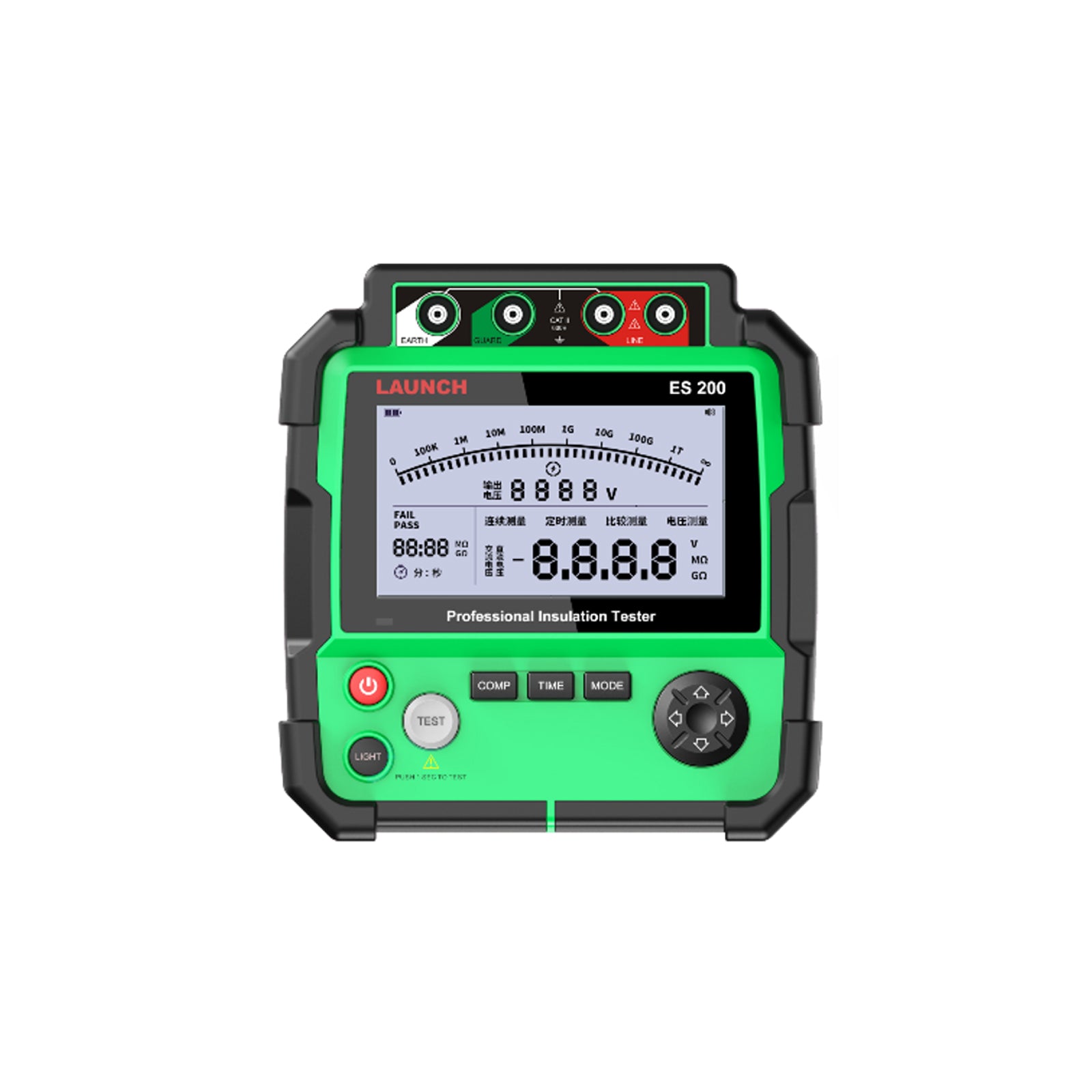 LAUNCH ES200 EV Insulation Resistance Tester – High Voltage 5000V, Multimeter & Oscilloscope for Electric Vehicle Diagnostics 1 LAUNCH ES200 EV Insulation Resistance Tester – High Voltage 5000V, Multimeter & Oscilloscope for Electric Vehicle Diagnostics – Image 1