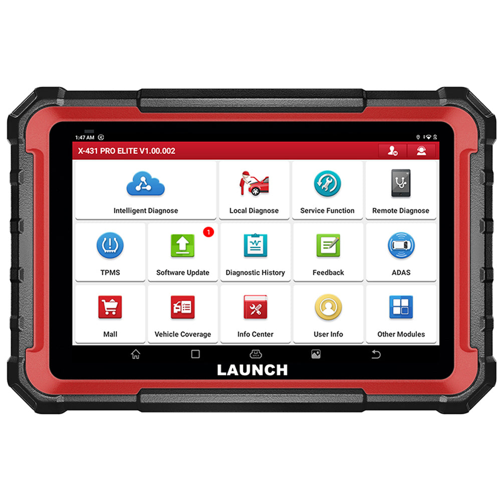 LAUNCH X431 PRO ELITE 8'inch Bidirectional Diagnostic Tool OBD2 Scanner CANFD/DOIP Active Test 32 Reset Functions 1 LAUNCH X431 PRO ELITE 8'inch Bidirectional Diagnostic Tool OBD2 Scanner CANFD/DOIP Active Test 32 Reset Functions – Image 1