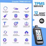 Launch Creader TPMS 5011 V2 TPMS Relearn Tool Activate 315/433MHZ Tire Pressure Sensors[Pre-order] - immagine 11