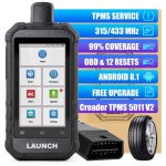 Launch Creader TPMS 5011 V2 TPMS Relearn Tool Activate 315/433MHZ Tire Pressure Sensors[Pre-order] - immagine 9