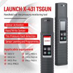 Launch X-431 TSGUN WAND TPMS Handheld Tire Pressure Detector [EU Stock]
