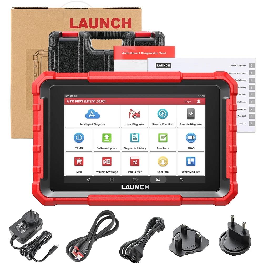 Launch X431 PROS Elite All System Bi-Directional Diagnostic Tool Supports FCA Autoauth 2 Year Upgrade Free 1 Launch X431 PROS Elite All System Bi-Directional Diagnostic Tool Supports FCA Autoauth 2 Year Upgrade Free - 画像 (1)
