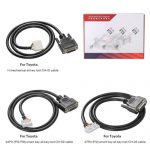 Launch X431 Toyota All Key Lost Adapters Kit with CH-01 Non-Smart Key CH-02 24-PIN and CH-03 27-PIN