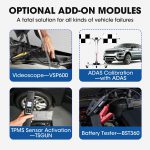 Launch X431 PAD VII Pad 7 Elite J2534 Bi-Directional Scanner with SmartLink Connectivity ADAS Calibration ECU Coding TPMS  Mapping 60+  Services – Image 7