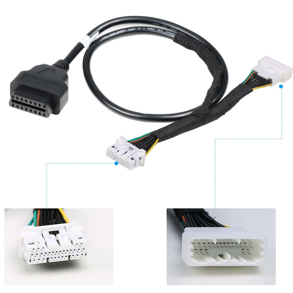 Lonsdor FP30 30 PIN 30-PIN Cable for Toyota 2022- 8A-BA and 4A-BA Proximity without PIN Code Works with K518ISE K518S AUTEL XHORSE X431 Tools 1 Lonsdor FP30 30 PIN 30-PIN Cable for Toyota 2022- 8A-BA and 4A-BA Proximity without PIN Code Works with K518ISE K518S AUTEL XHORSE X431 Tools - Image 1