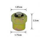 Diesel Common Rail M12 14 16 18 20 Fuel Injector Cap Block Off Tool for Chevy GMC Duramax 6.6L and Dodge Cummins 5.9L Some Models - Imagen 4