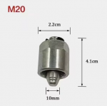 Diesel Common Rail M12 14 16 18 20 Fuel Injector Cap Block Off Tool for Chevy GMC Duramax 6.6L and Dodge Cummins 5.9L Some Models - Imagen 5