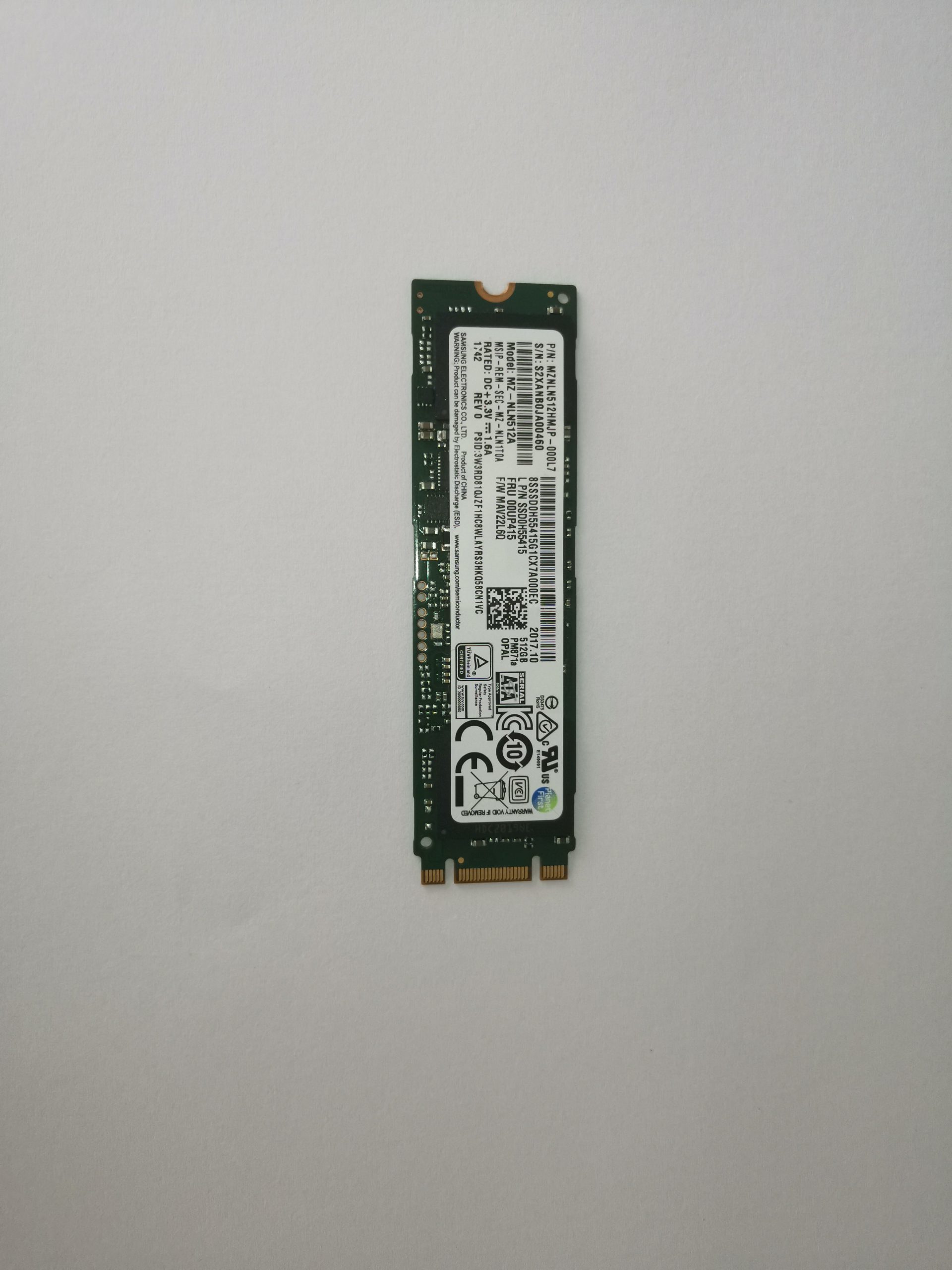 M2 interface SATA protocol 500G SSD 2280 Empty hard disk 1 M2 interface SATA protocol 500G SSD 2280 Empty hard disk – Image 1