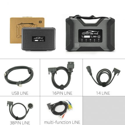 SUPER MB PRO M6+ Pro Star Diagnosis Tool Full Configuration for Benz Cars and Trucks Supports BMW Aicoder E-SYS and Immercode
