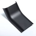 Model 3/Y Backseat Center Console Base Cap- Carbon Fiber - Imagem 3