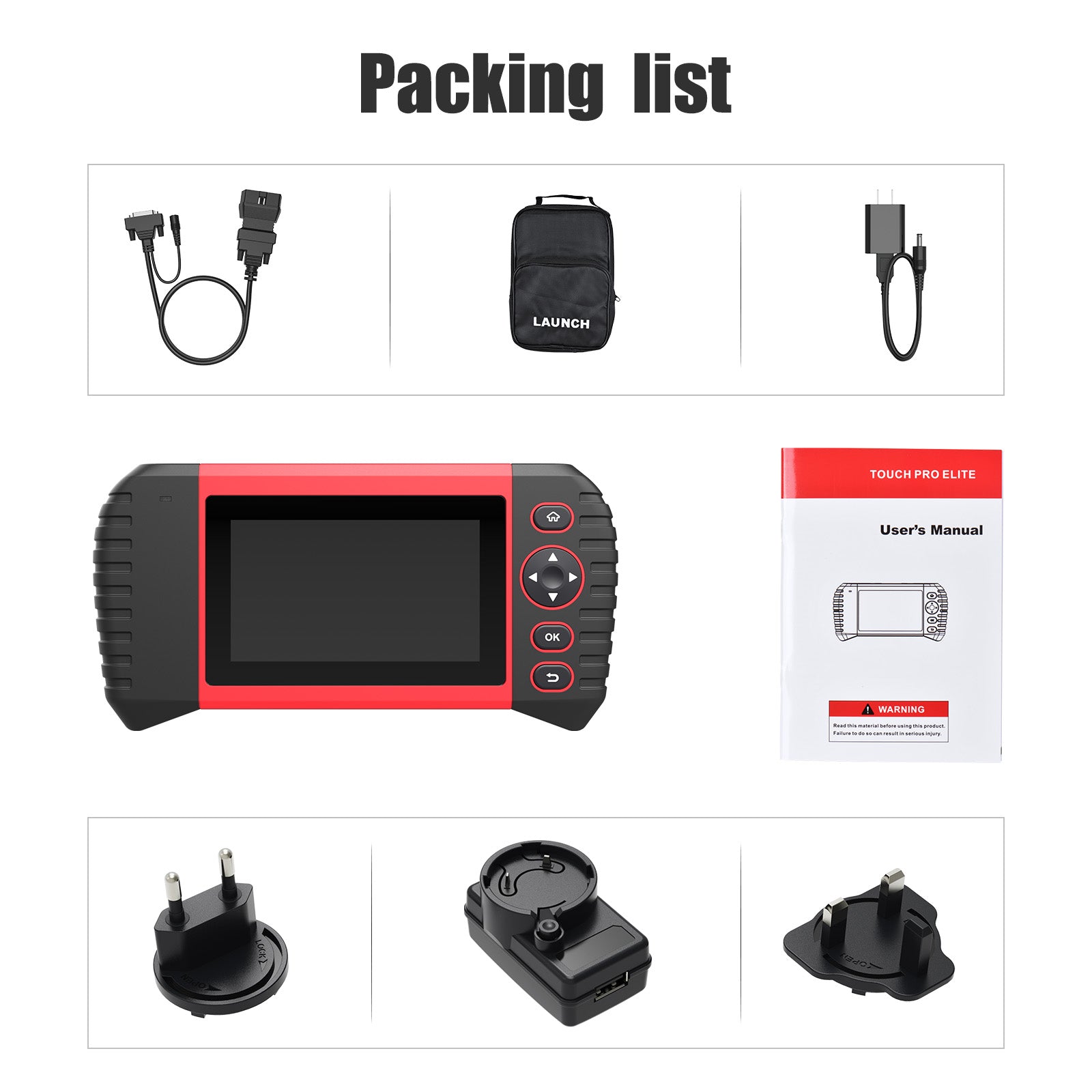 Newest LAUNCH X431 CRP Touch Pro Elite Full Systems Scan Tool Supports ABS Bleeding BMS SAS EBP DPF Oil Reset Throttle Adaptation 1 Newest LAUNCH X431 CRP Touch Pro Elite Full Systems Scan Tool Supports ABS Bleeding BMS SAS EBP DPF Oil Reset Throttle Adaptation - Imagem 1