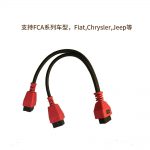 ⁦FCA 12+8 Adapter for  Fiat Chrysler and Jeep Work on MaxiSys/IM608 /Launch X431 V/ OBDSTAR⁩ - الصورة ⁦2⁩