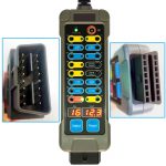 OBD2 Breakout Box 12V 24V Universal DLC Connector with Pin Out Box for Auto, Motor & Heavy-Duty equipments – Bild 2