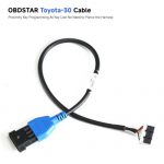 OBDSTAR Toyota-30 Cable Support 4A and 8A-BA All Key Lost for X300 DP PLUS/ X300 PRO4/ X300 DP Key Master - immagine 3