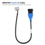 OBDSTAR Toyota-30 Cable Support 4A and 8A-BA All Key Lost for X300 DP PLUS/ X300 PRO4/ X300 DP Key Master - immagine 4