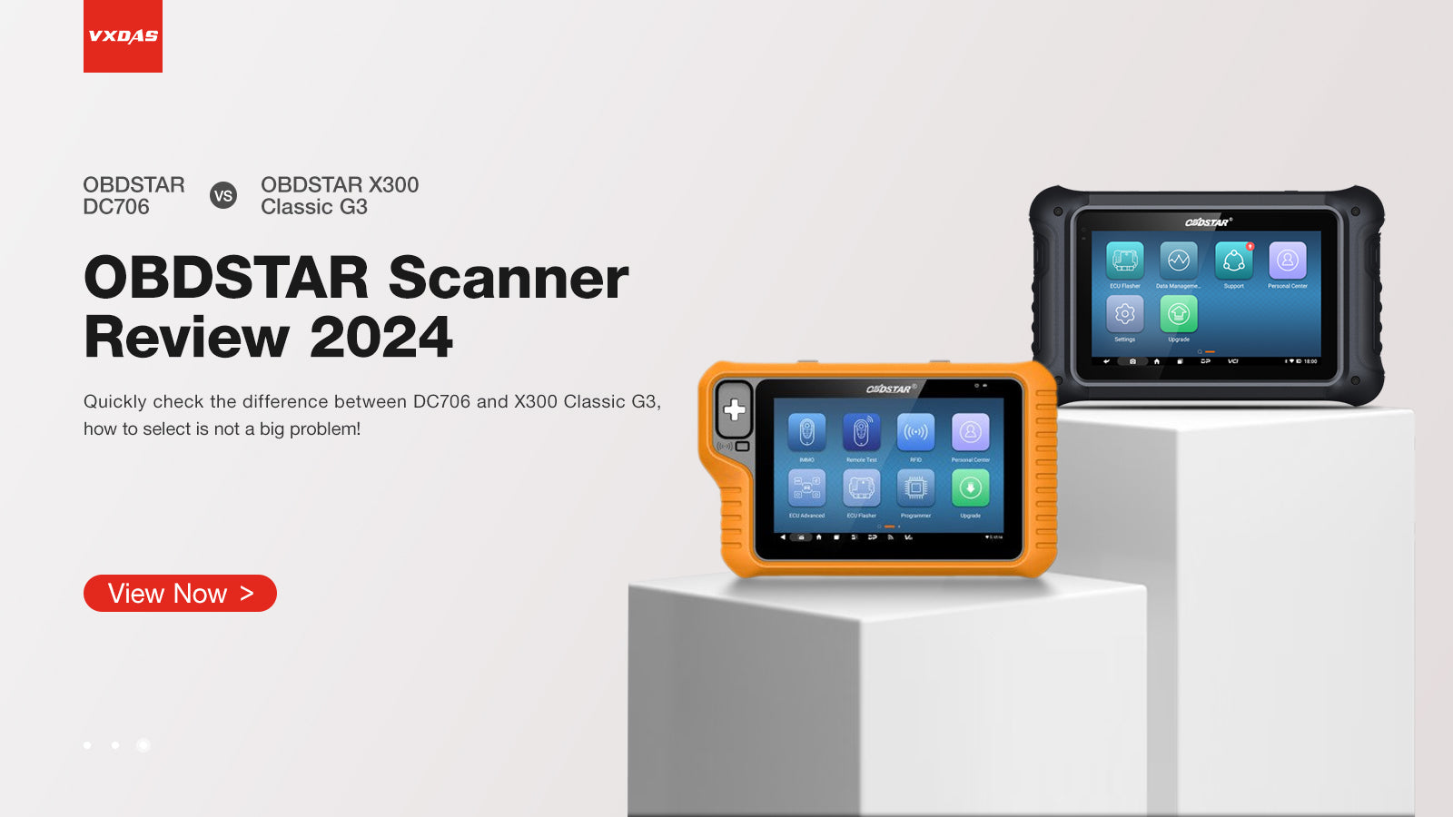 OBDSTAR DC706 vs OBDSTAR X300 Classic G3 - admin