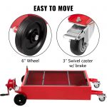 Oil Drain Pan 20 Gal with Pump Hose Swivel Casters Wheels for Car - Image 6
