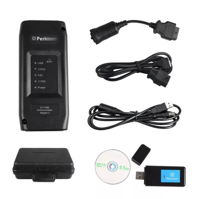 Perkin-s EST Interface 2024A/2015A Perkin-s EST Diagnostic Adapter Perkins Electronic Service Tool 1 Perkin-s EST Interface 2024A/2015A Perkin-s EST Diagnostic Adapter Perkins Electronic Service Tool – Image 1