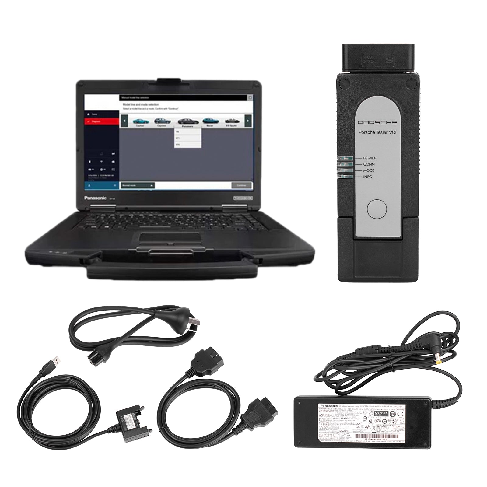 PIWIS 4 With PIWIS4 Software SSD V43.7 installed on Panasonic CF54 Laptop 1 PIWIS 4 With PIWIS4 Software SSD V43.7 installed on Panasonic CF54 Laptop - immagine 1