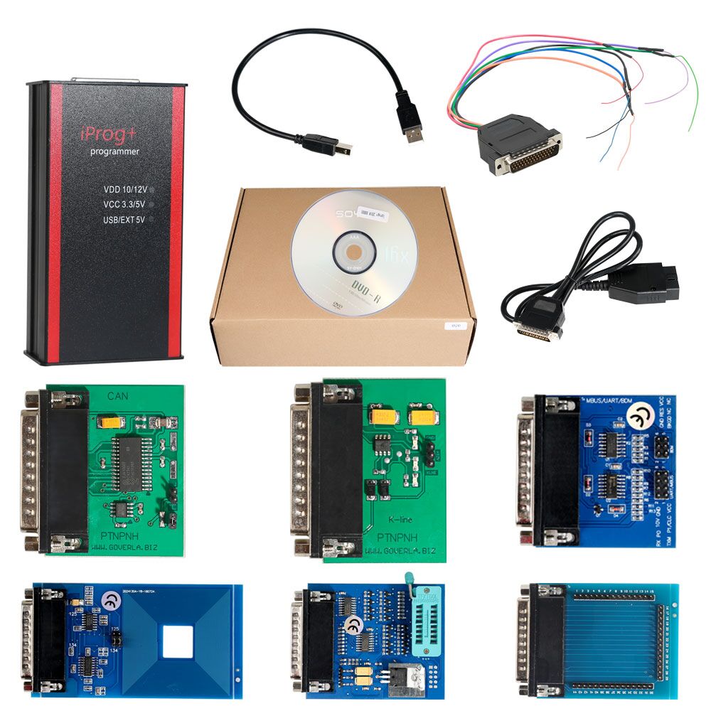 Iprog+ Pro Programmer V85 Support IMMO+Mileage Correction+Airbag Reset Replace Carprog Full Digiprog3 1 Iprog+ Pro Programmer V85 Support IMMO+Mileage Correction+Airbag Reset Replace Carprog Full Digiprog3 - Image 1