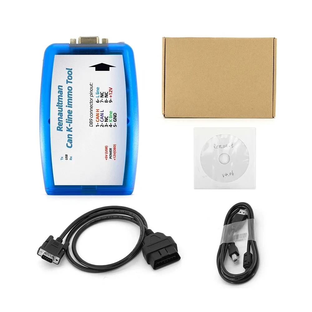 Renault Can K-line ECU Tool V4.06 Support Read / Write EEPROM 1 Renault Can K-line ECU Tool V4.06 Support Read / Write EEPROM - الصورة 1