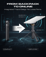 RovEdge Mk-I | Starlink Mini Power Stand Tripod [Ship From US Warehouse] - Image 7