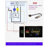 S03 4-Wire Oxygen Sensor Signal Simulator 0.2-0.8V Adjust Voltage for Auto OBD - Image 7