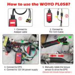 ⁦WOYO PL058 EPS Tester Auto Diagnostic Tool For Tesla Model Y/S/X/3⁩ - الصورة ⁦2⁩