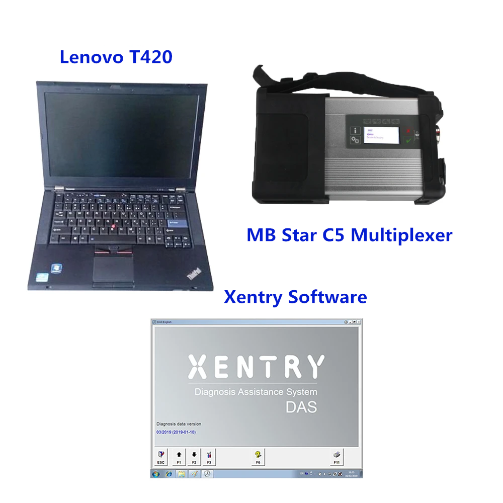 MB SD Connect C5 with Lenovo Laptop and V2023.09 Software 500G Full Set Ready to Use 1 MB SD Connect C5 with Lenovo Laptop and V2023.09 Software 500G Full Set Ready to Use - 画像 (1)
