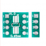 20x SOP8 SO8 SOIC8 TSSOP8 MSOP8 0.65mm 1.27mm to DIP8 2.54mm Adapter PCB YXQ - immagine 4